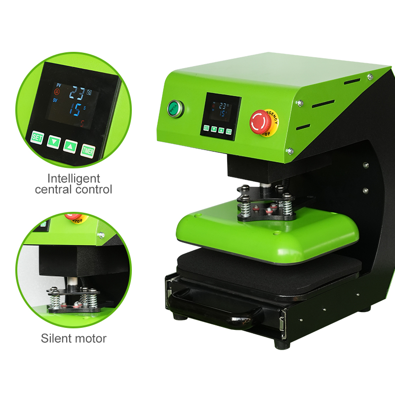 Commercial Fabric Printing Machine - Intelligente elektrische warmtepersmachine, uittrekbare vlakbedprinter, geschikt