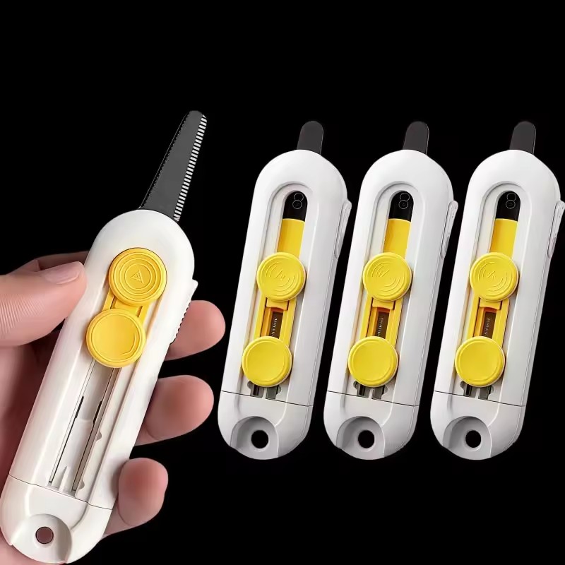 Printer Paper - Magnetische mini-rollerknip, draagbare papiersnijder, schattig vouwmes,