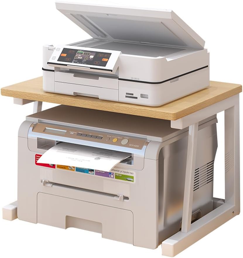 Commercial Book Printing Machines - 2-laags houten bureaustandaard voor printer –