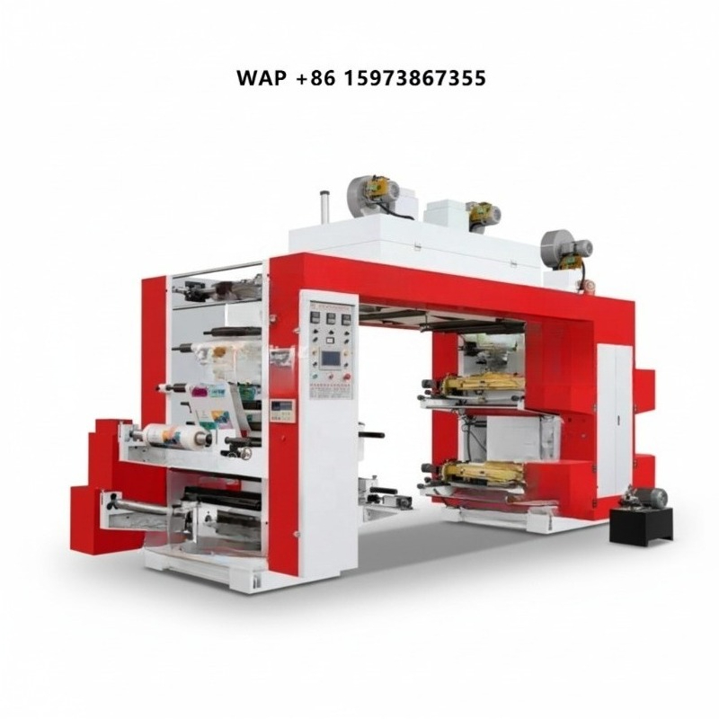 Label Printer - Goedkope, snelle, automatische 6-kleuren flexografische etiketprinter