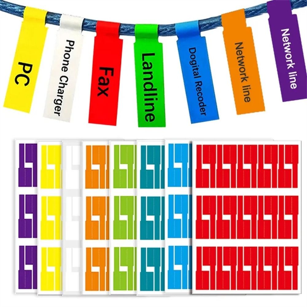 Label Maker - Waterdichte kabeletiketten Tags kunnen op handschrift