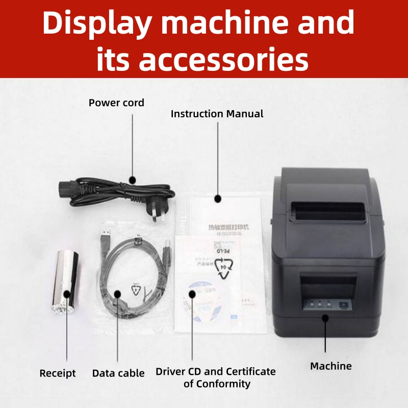 80 mm POS thermische printer A - Receipt Printer recensie en prijs