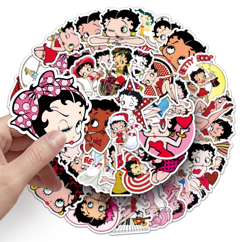 Betty Boop 50 stickers met hog - Printer Paper recensie en prijs